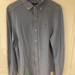Vineyard Vines Light Blue Casual Button Down Shirt